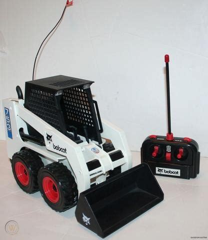 bobcat skid steer remote control|remote controlled skid steer loader.